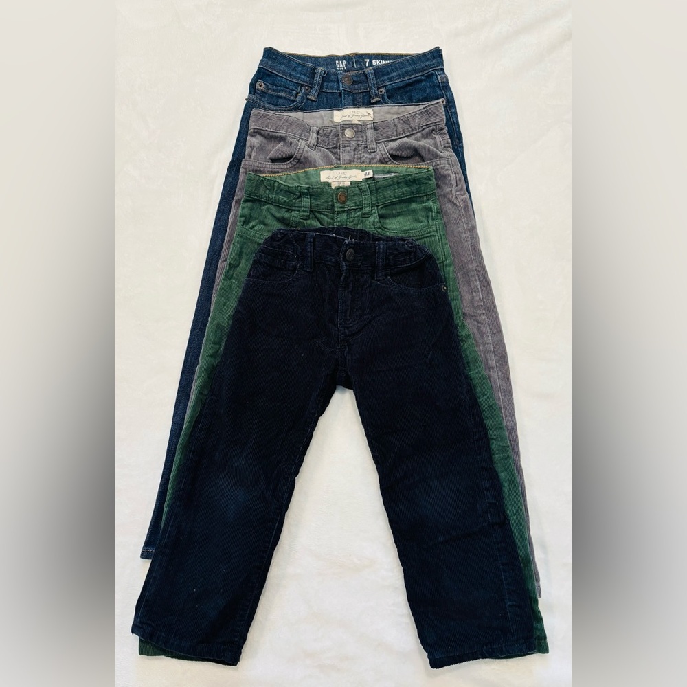 Set of 4 Corduroy and Jeans (Gap)